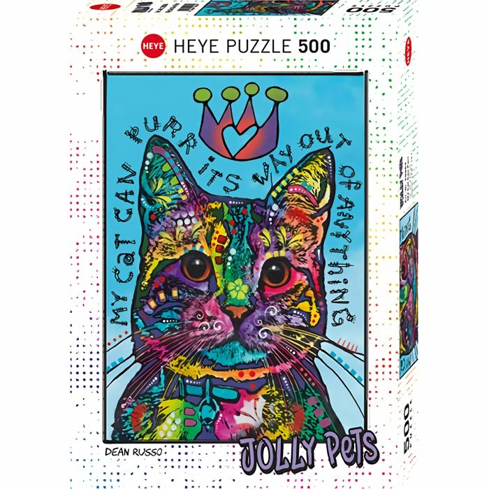 500-600 Pieces | My Cat Can Purr 500-Piece Puzzle 500-600 Pieces 500-600 Pieces