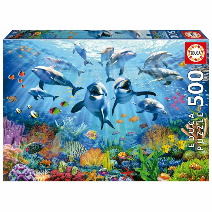 500-600 Pieces | Party Under The Sea 500-Piece Puzzle 500-600 Pieces 500-600 Pieces