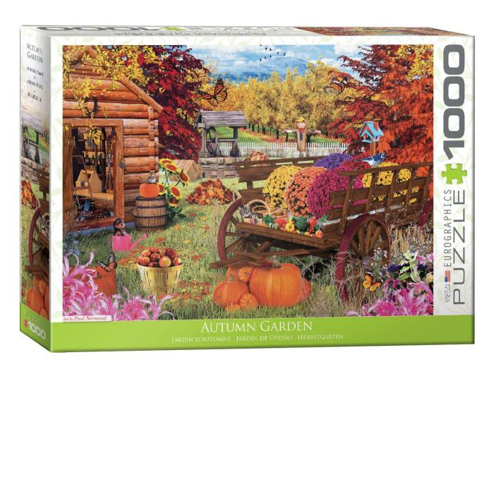 1000 Pieces | Autumn Garden 1000-Piece Puzzle 1000 Pieces 1000 Pieces