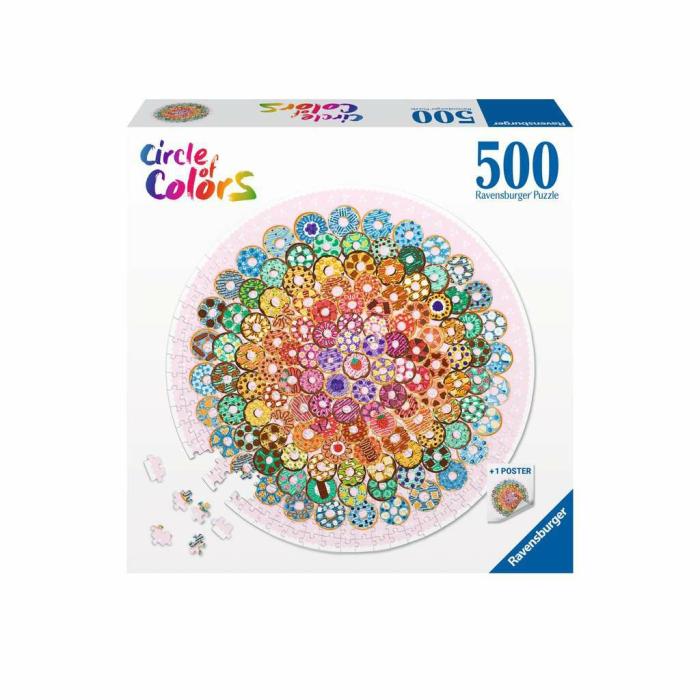 500-600 Pieces | Circle Of Colors – Doughnuts 500-Piece Puzzle 500-600 Pieces 500-600 Pieces