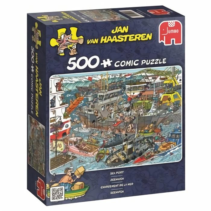 500-600 Pieces | Sea Loading Dock 500-Piece Puzzle 500-600 Pieces 500-600 Pieces