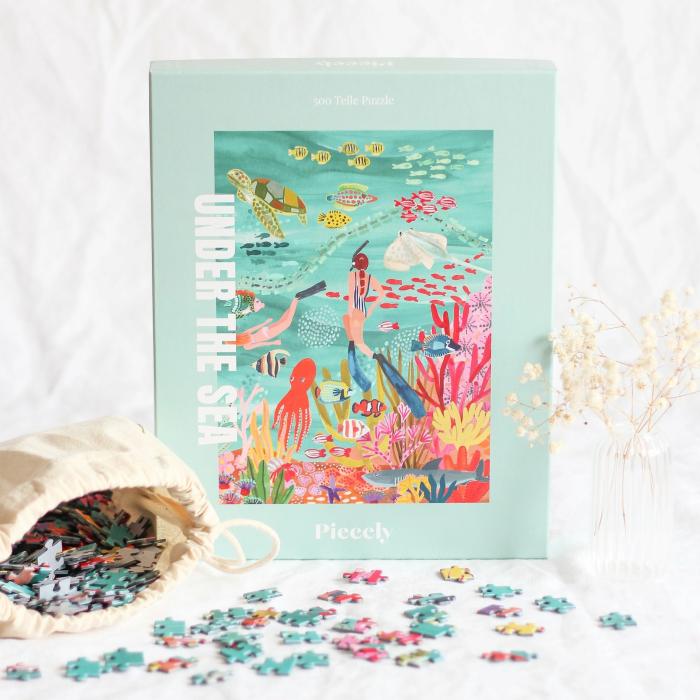 500-600 Pieces | Under The Sea 500-Piece Puzzle 500-600 Pieces 500-600 Pieces