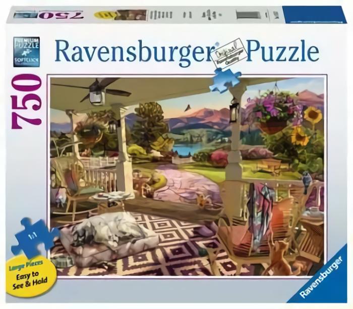 700-750 Pieces | Cozy Front Porch Views 750-Piece Puzzle 700-750 Pieces 700-750 Pieces