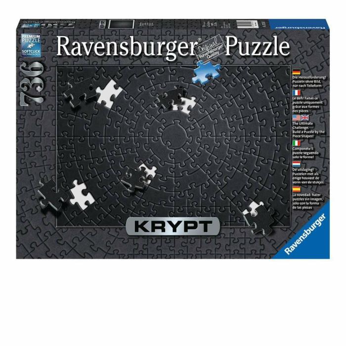 700-750 Pieces | Krypt Black 736-Piece Puzzle Old 700-750 Pieces 700-750 Pieces