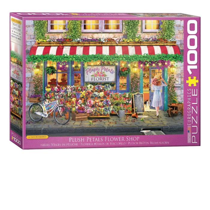 1000 Pieces | Plush Petals Florist 1000-Piece Puzzle 1000 Pieces 1000 Pieces