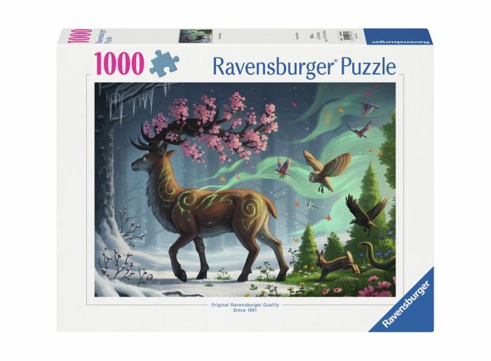 1000 Pieces | Spring Deer 1000-Piece Puzzle 1000 Pieces 1000 Pieces