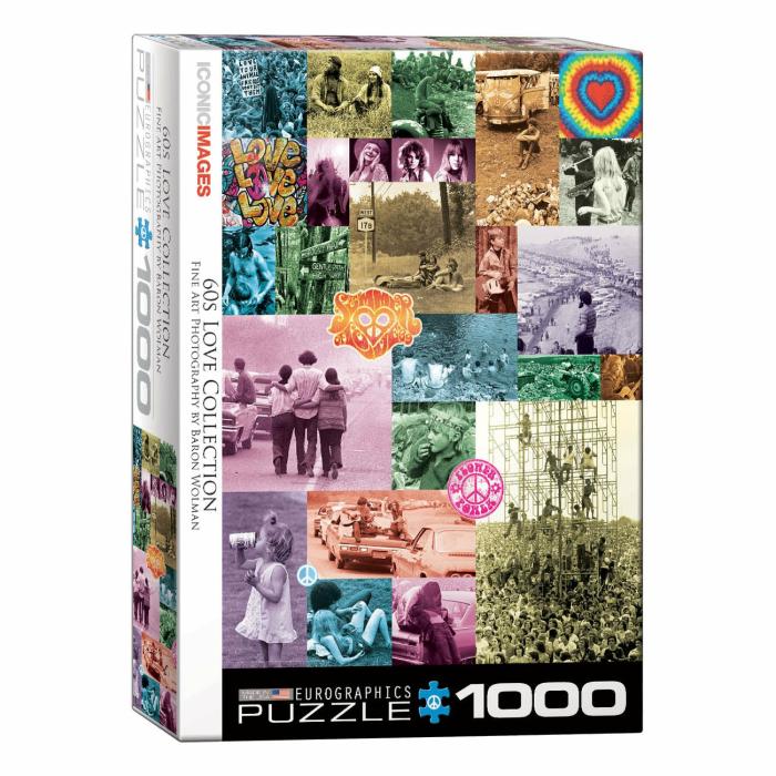 1000 Pieces | 60S Love Collection 1000-Piece Puzzle 1000 Pieces 1000 Pieces