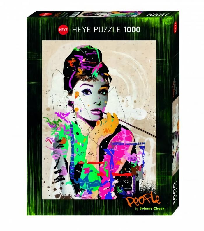 1000 Pieces | Audrey 1000-Piece Puzzle 1000 Pieces 1000 Pieces