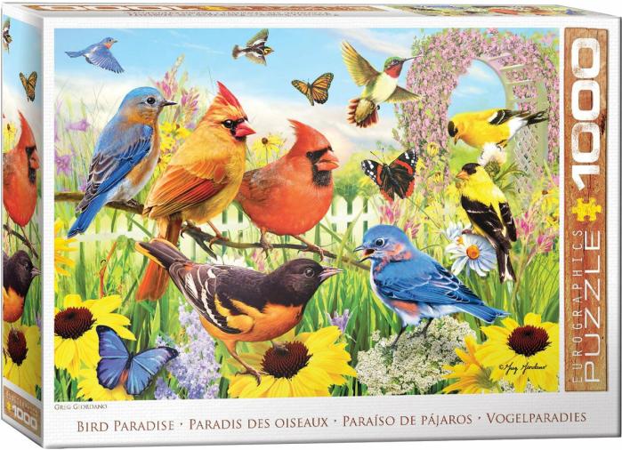 1000 Pieces | Bird Paradise 1000-Piece Puzzle 1000 Pieces 1000 Pieces