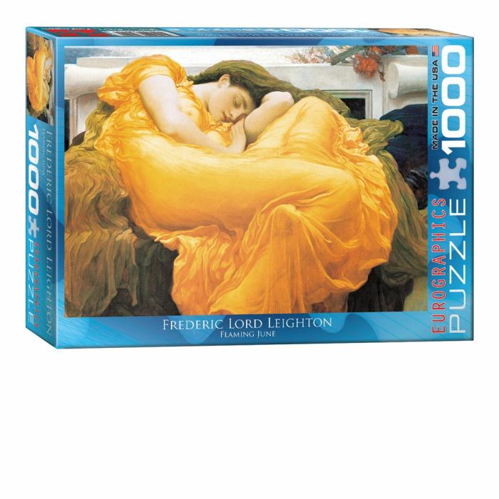 1000 Pieces | Flaming June 1000-Piece Puzzle 1000 Pieces 1000 Pieces