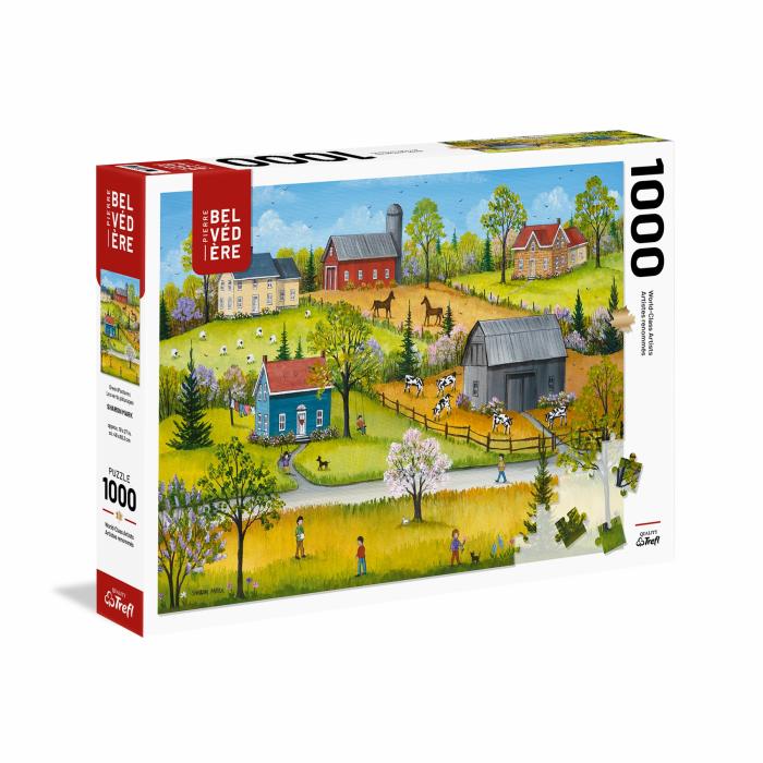 1000 Pieces | Green Pastures 1000-Piece Puzzle 1000 Pieces 1000 Pieces