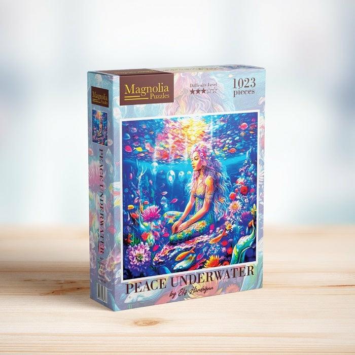 1000 Pieces | Peace Underwater 1023-Piece Puzzle 1000 Pieces 1000 Pieces