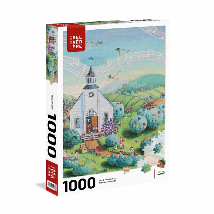 1000 Pieces | Springtime Poetry 1000-Piece Puzzle 1000 Pieces 1000 Pieces