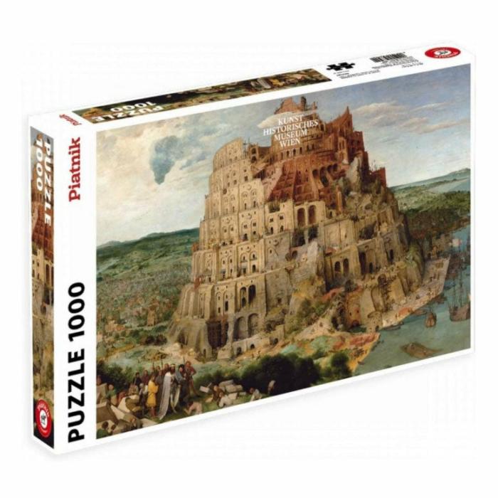 1000 Pieces | Tower Of Babel 1563 1000-Piece Puzzle 1000 Pieces 1000 Pieces