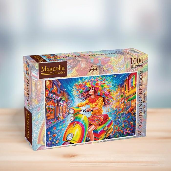 1000 Pieces | Blossoming Freedom – 1000-Piece Puzzle 1000 Pieces 1000 Pieces