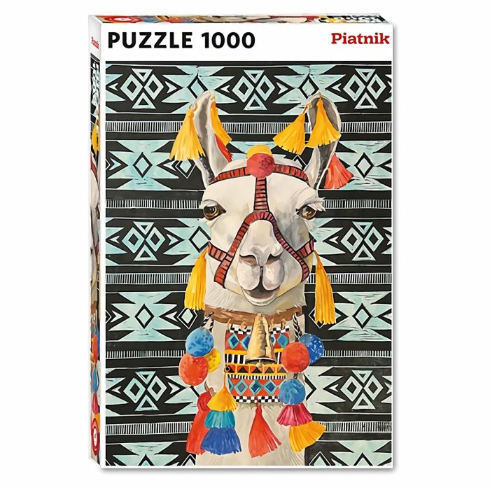 1000 Pieces | Lama 1000-Piece Puzzle 1000 Pieces 1000 Pieces