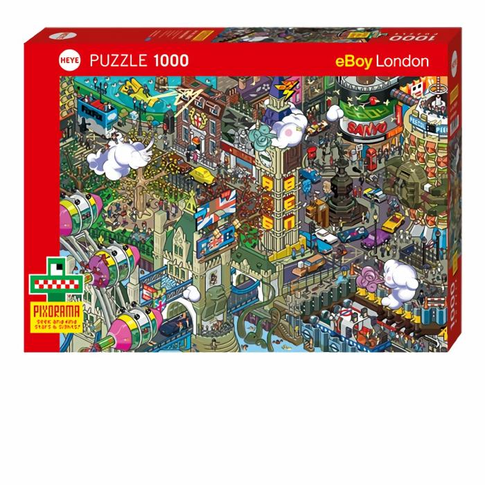 1000 Pieces | London Quest 1000-Piece Puzzle 1000 Pieces 1000 Pieces